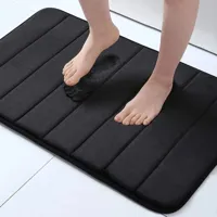 SoftStep Memory Foam Badmat - Antislip, Sneldrogend & Wasbaar - Voor Badkamer of Toilet