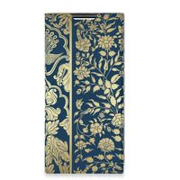 Samsung Galaxy S22 Ultra Smart Cover Beige Flowers - thumbnail