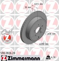 Remschijf Coat Z 590282620