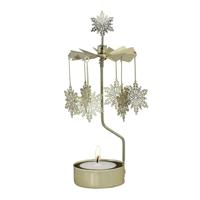 'Rotary Candle Holder - Snow Star Gold' kopen? Bestel nu!