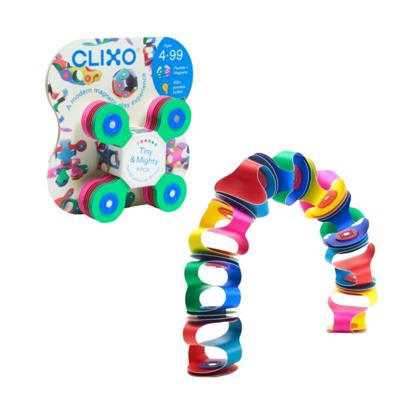 Clixo Tiny & Mighty Rainbow - Magnetische Bouwset (9 stuks)