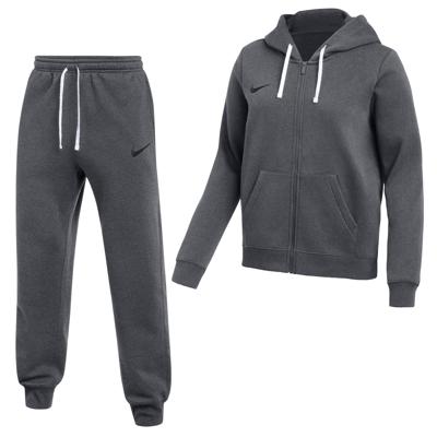 Nike Park 26 Fleece Vest Joggingpak Dames Donkergrijs Zwart
