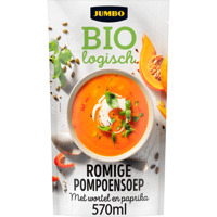 Jumbo Biologisch Romige Pompoensoep 570ML