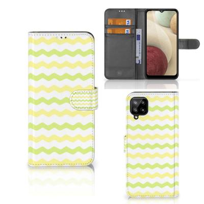 Samsung Galaxy A12 | Telefoon Hoesje | Waves Yellow