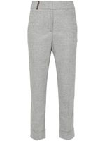 Peserico pantalon à détails de perles - Gris