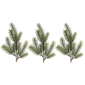 6x Groene kersttakken / dennentakjes 36 cm kerstversiering