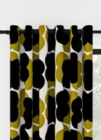 Orla Kiely - Ringgordijn - Shadow Flower Seagrass & Navy