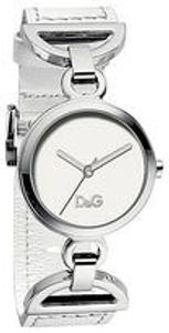 Horlogeband Dolce & Gabbana DW0725 Leder Wit 24mm