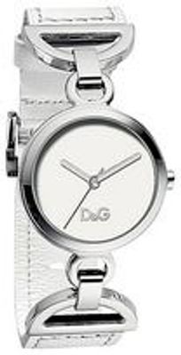 Horlogeband Dolce & Gabbana DW0725 Leder Wit 24mm