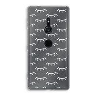 Wimpers: Sony Xperia XZ2 Transparant Hoesje