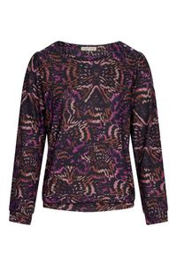 Dreamstar - Roze Sweater print knoopjes - Maat XL