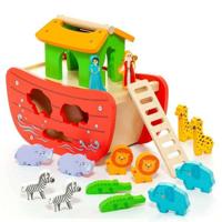 Playset Moltó Noah's ark Hout 17 Onderdelen