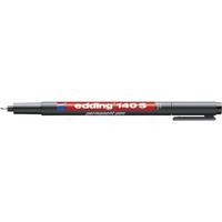 Edding Foliestift 140 S permanent pen super fine 4-140001 Zwart - thumbnail