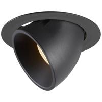 SLV 1006032 NUMINOS GIMBLE XL LED-inbouwlamp LED vast ingebouwd Zwart