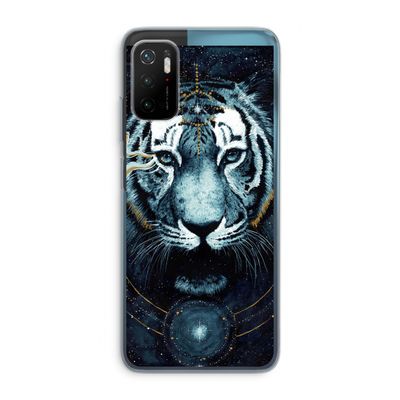 Darkness Tiger: Xiaomi Poco M3 Pro 5G Transparant Hoesje