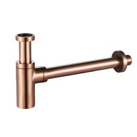 Wastafelsifon Wiesbaden UniMatch 5/4" x 32 mm Geborsteld Brons Koper