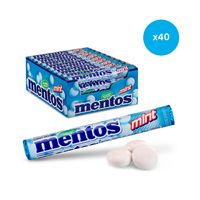 Mentos rollen - Mint snoep - 37,5g x 40