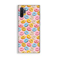Pink donuts: Samsung Galaxy Note 10 Plus Transparant Hoesje