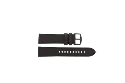Horlogeband Fossil FS5901 Leder Bruin 22mm