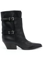 Sergio Rossi bottines SR Thalestris en cuir 55 mm - Noir - thumbnail