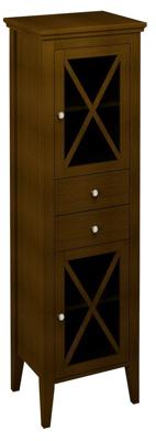 Hoge Badkamerkast Sapho Cross 49x170x39 cm Massief Hout Rechts