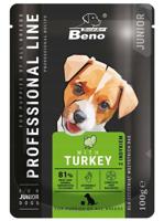 SUPER BENO Junior Turkey - nat hondenvoer - 100 g