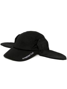 FOO AND FOO casquette en coton à rabats - Noir