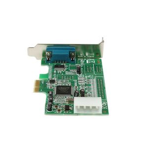 StarTech.com 1-poort Low Profile Native RS232 PCI Express Seriële Kaart met 16550 UART