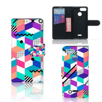 Xiaomi Redmi 6 Bookcase Blokken Kleurrijk - thumbnail