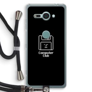 Hello: Sony Xperia XZ2 Compact Transparant Hoesje met koord