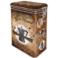 Nostalgic Art Koffie bewaarblik  - Metalen - luchtdicht - 1300 ml - Coffee House - thumbnail