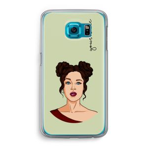 Pop-Art Creator: Samsung Galaxy S6 Transparant Hoesje