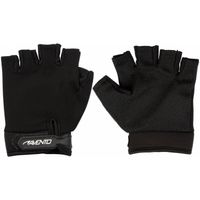 Avento fitness-handschoenen polyester/mesh zwart maat L-XL - thumbnail