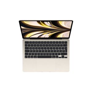 Apple MacBook Air M2 Notebook 34,5 cm (13.6") Apple M 8 GB 512 GB SSD Wi-Fi 6 (802.11ax) macOS Monterey Beige