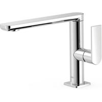 Wastafelkraan Tres Loft | Opbouw | Draaibare uitloop | Mengkraan | Standaard model | 1-hendel | Rond | Chroom