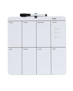 HEMA Whiteboard 30x30 Weekplanner