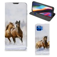Motorola Moto G 5G Plus | Hoesje maken | Paarden