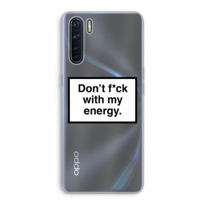 My energy: Oppo A91 Transparant Hoesje