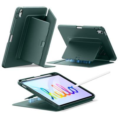 iPad 11" (A18) 2026 Flip Magnetic Case with Pencil Holder - Green