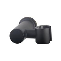 Handdouchehouder Wiesbaden UniMatch Essential | Messing | Rond | mat zwart