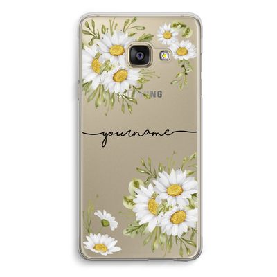 Daisies: Samsung Galaxy A3 (2016) Transparant Hoesje