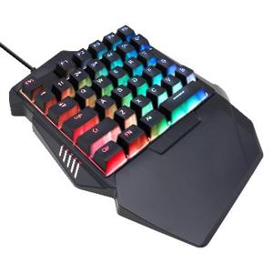 BRobotix 567892 toetsenbord Gamen USB Zwart
