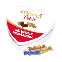 merci Petits geschenkdoos hartje "gelukkige verjaardag" - mix van smak