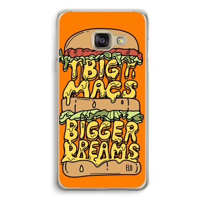 Big Macs Bigger Dreams: Samsung A3 (2017) Transparant Hoesje