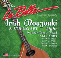 La Bella IB1142L snarenset Ierse bouzouki