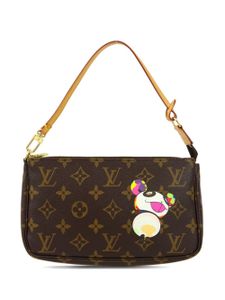 Louis Vuitton Pre-Owned x Takashi Murakami sac Pochette Accessoires (2004) - Marron