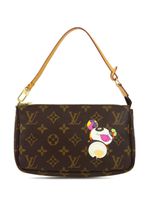 Louis Vuitton Pre-Owned x Takashi Murakami sac Pochette Accessoires (2004) - Marron - thumbnail