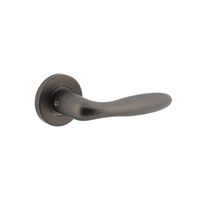 Intersteel Deurklink Jupiter op rozet antraciet grijs