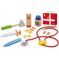 VIGA houten doktersspeelset, 11 onderdelen/ 1 set VIGA houten doktersspeelset, 11 onderdelen/ 1 set