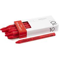 Caran Dache Caran d'ache neocolor i, l: 10 cm, dikte 8,5 mm, scarlet (070), 10 stuk/ 1 doos